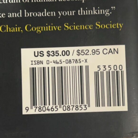 BRAND NEW Book The Way We Think by Fauconnier and Turner - Picture 4 of 5